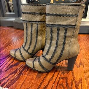 Coconuts by Matisse Tan and Black Heeled Boots